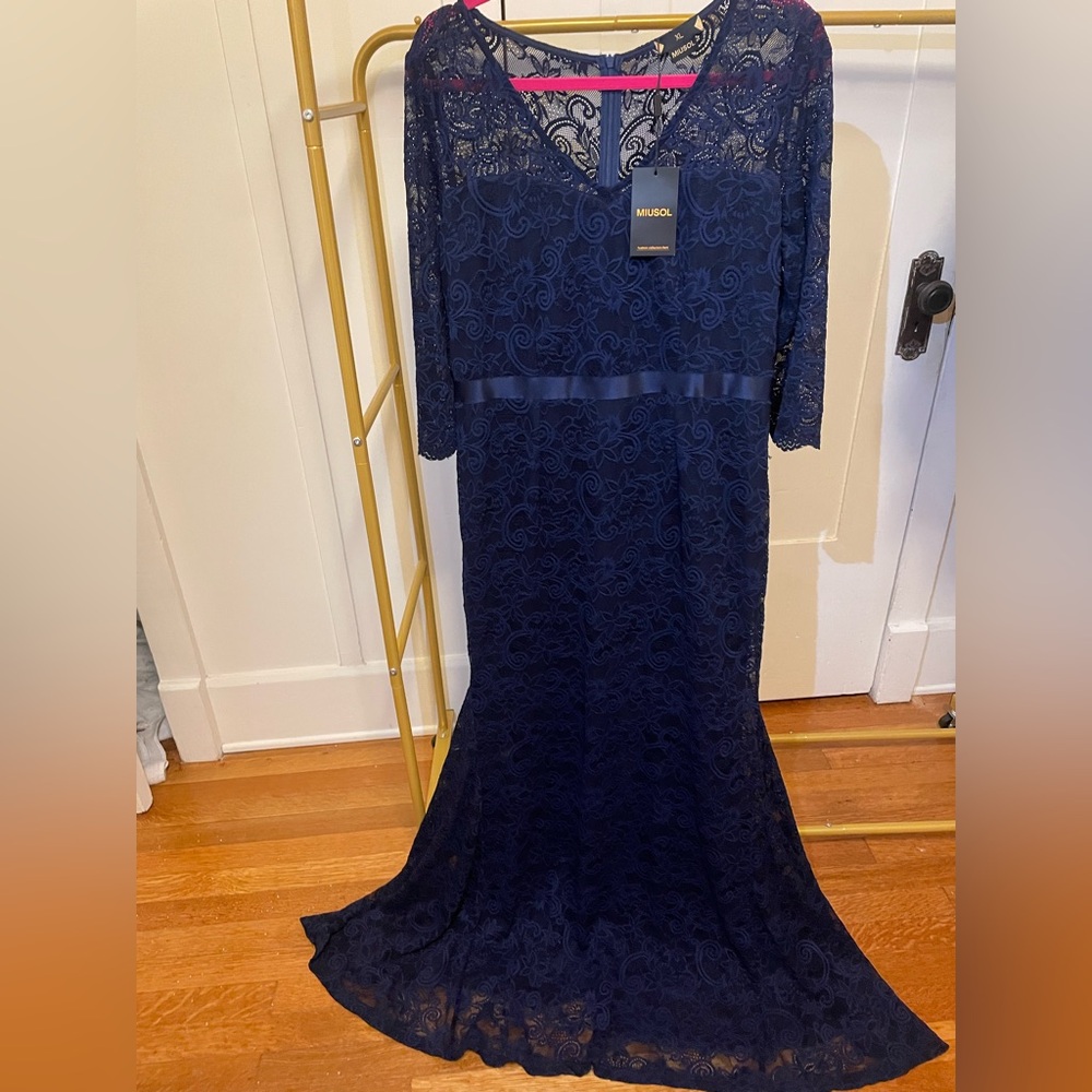 XL Miusol Navy blue formal dress
